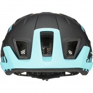 Kask rowerowy Uvex Access - czarno-niebieski 2