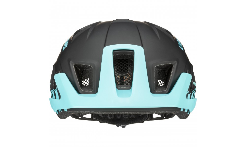 Kask rowerowy Uvex Access - czarno-niebieski