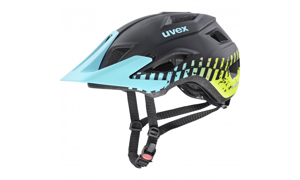 Kask rowerowy Uvex Access - czarno-niebieski