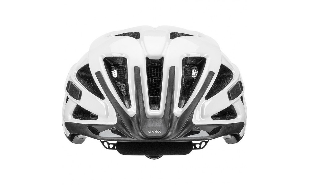 Kask rowerowy Uvex Active - biało-czarny