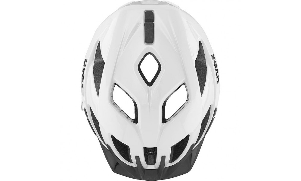 Kask rowerowy Uvex Active - biało-czarny