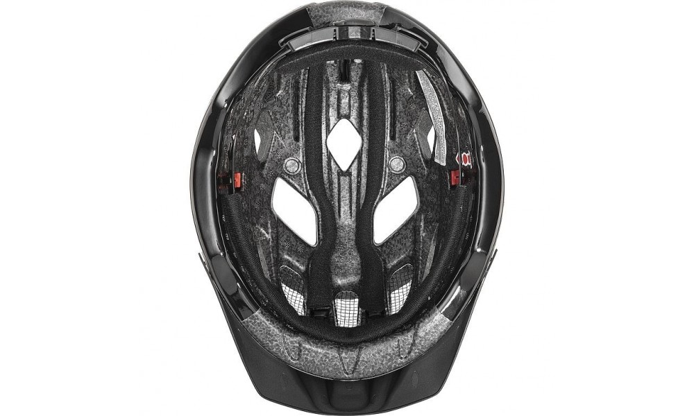 Kask rowerowy Uvex Active - biało-czarny