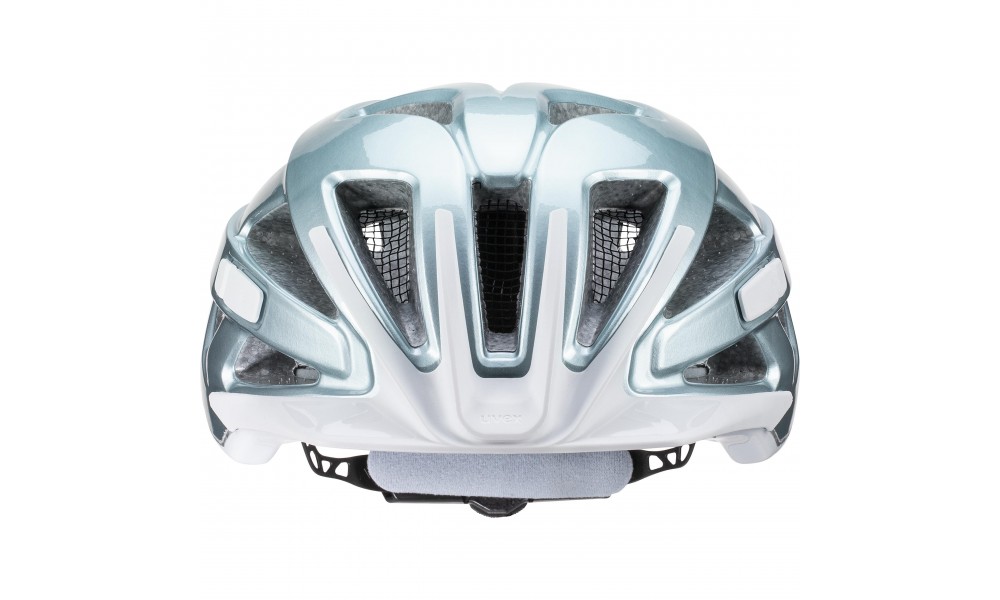 Kask rowerowy Uvex Active - błękitno-biały