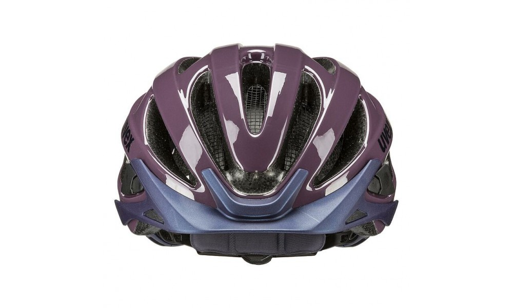 Kask rowerowy Uvex True - śliwkowy