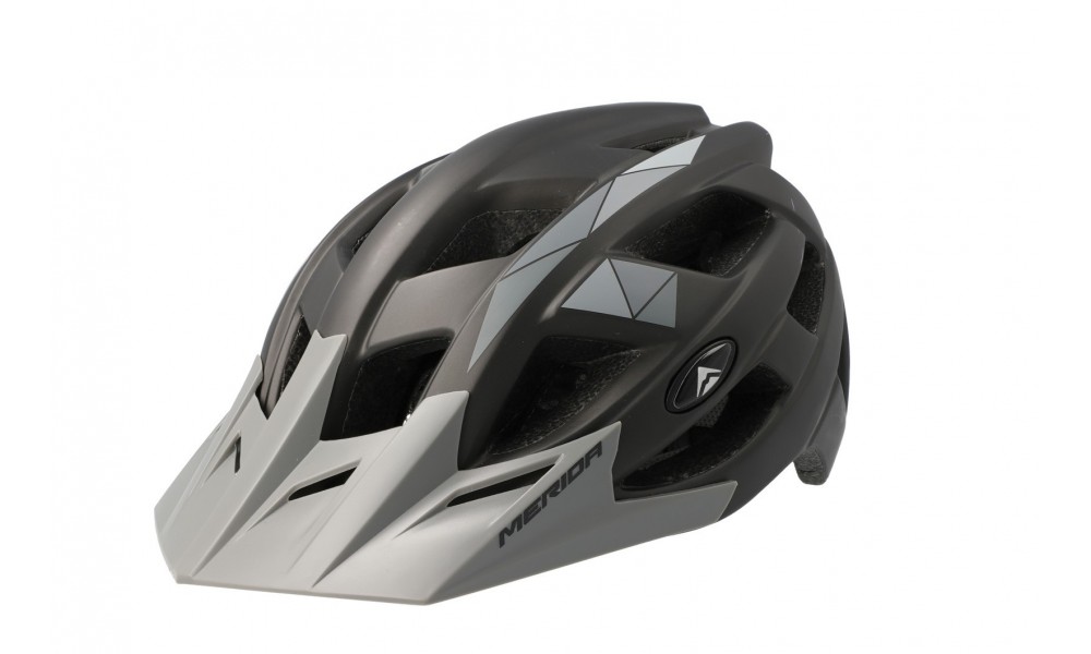 Kask Merida Psycho - czarno-grafitowy