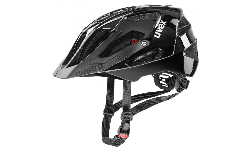 Kask rowerowy Uvex Quatro - czarny