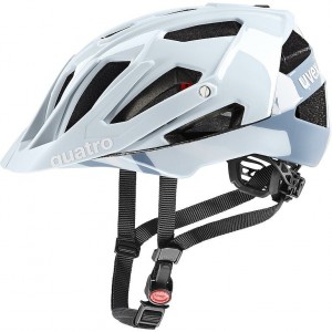 Kask rowerowy Uvex Quatro - błękitny 1