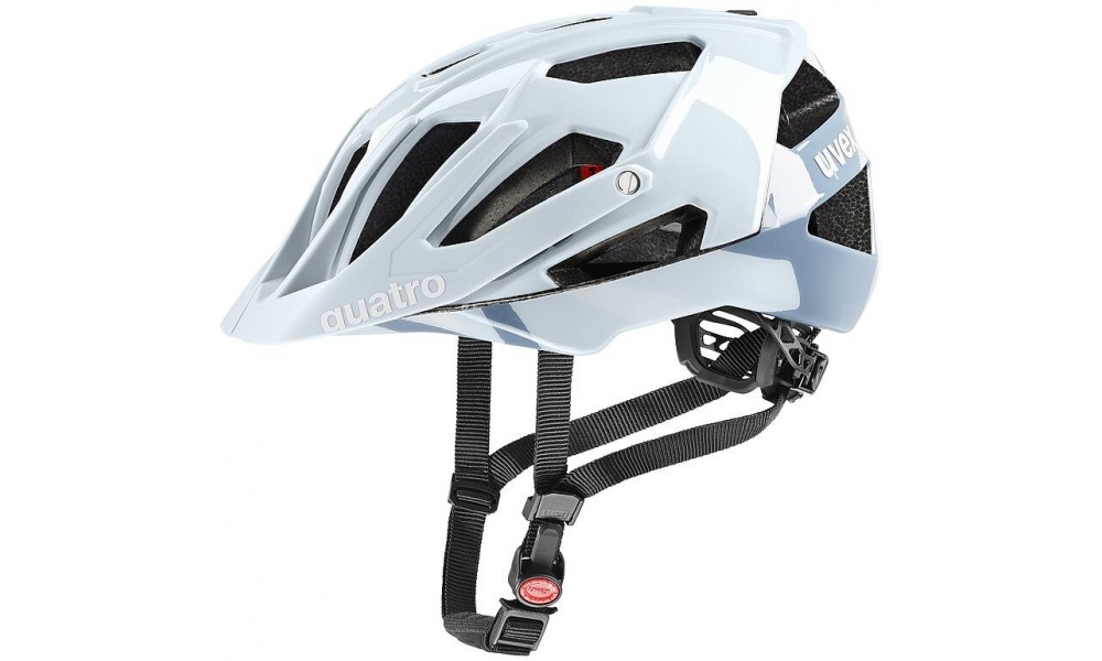Kask rowerowy Uvex Quatro - błękitny