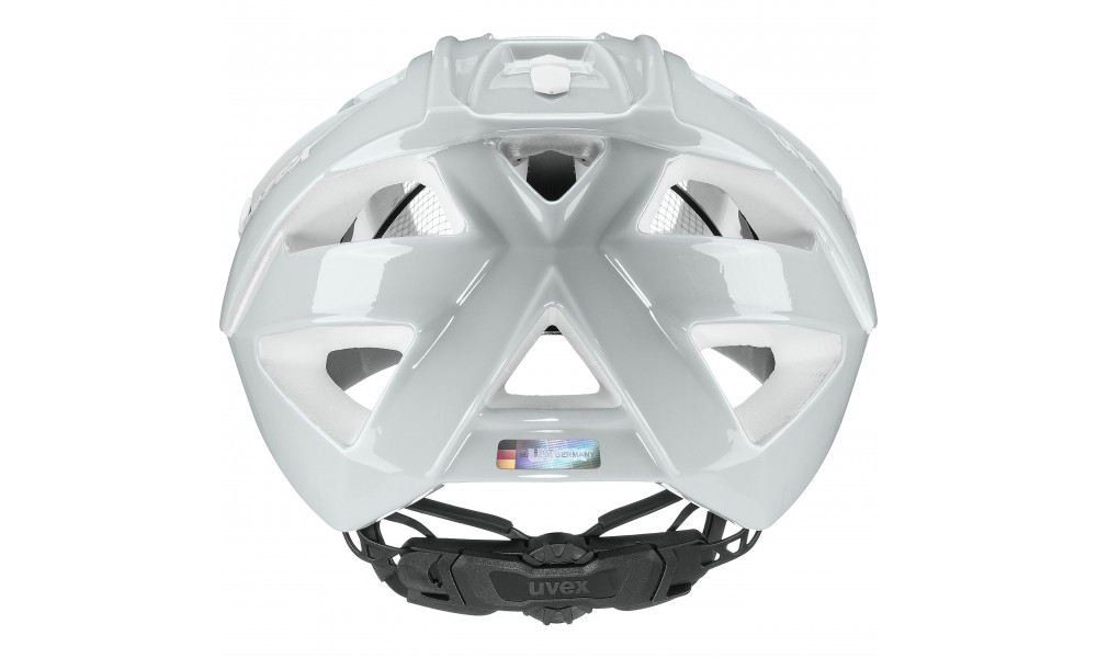 Kask rowerowy Uvex Quatro - jasnoszary