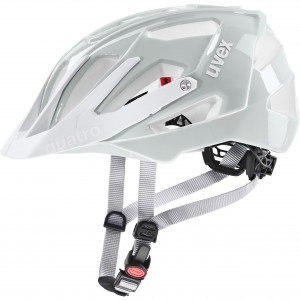 Kask rowerowy Uvex Quatro - jasnoszary 1