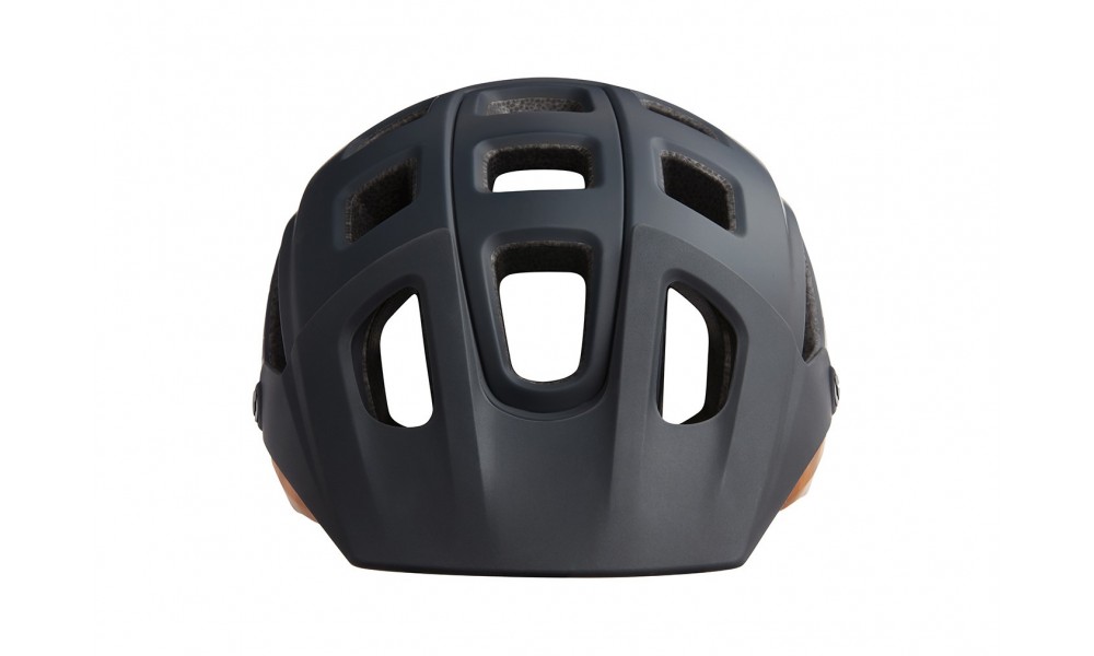 Kask rowerowy Lazer Impala Matte - czarny-pomarańczowy