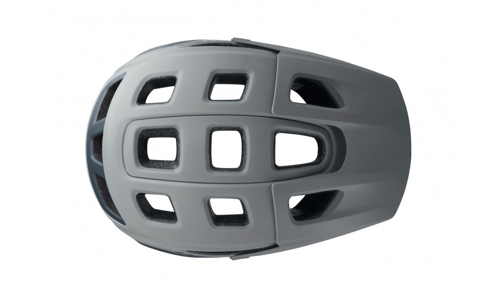 Kask rowerowy Lazer Impala Matte - szary-czarny