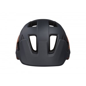 Kask rowerowy Lazer Chiru - granatowy-pomarańczowy 2