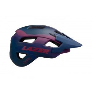 Kask rowerowy Lazer Chiru - niebieski-różowy 1