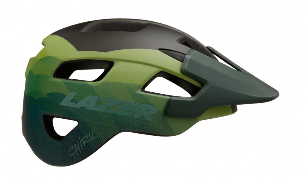 Kask rowerowy Lazer Chiru - ciemnozielony