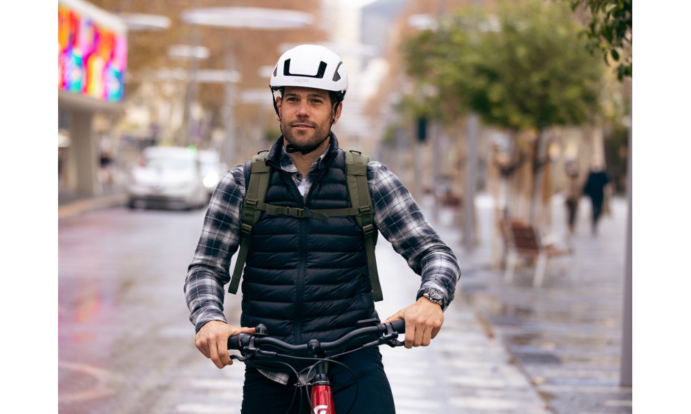 Kask rowerowy Lazer CityZen KinetiCore - biały