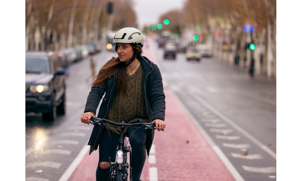 Kask rowerowy Lazer CityZen KinetiCore - oliwkowy