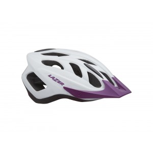 Kask rowerowy Lazer J1 - biało-różowy 1