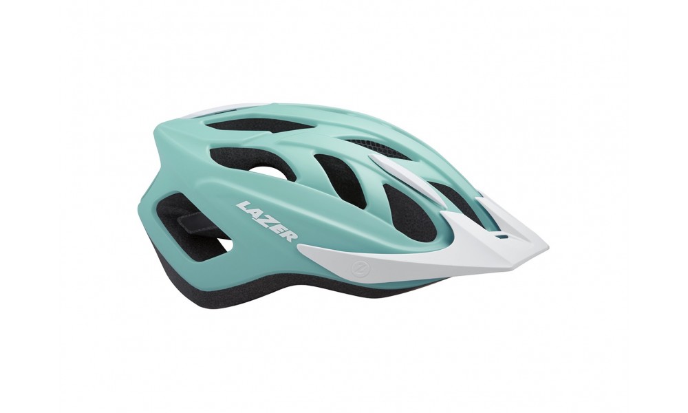 Kask rowerowy Lazer J1 - miętowy-biały