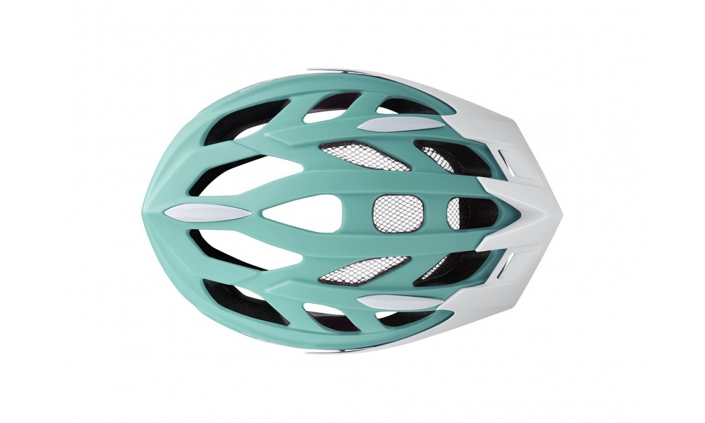 Kask rowerowy Lazer J1 - miętowy-biały