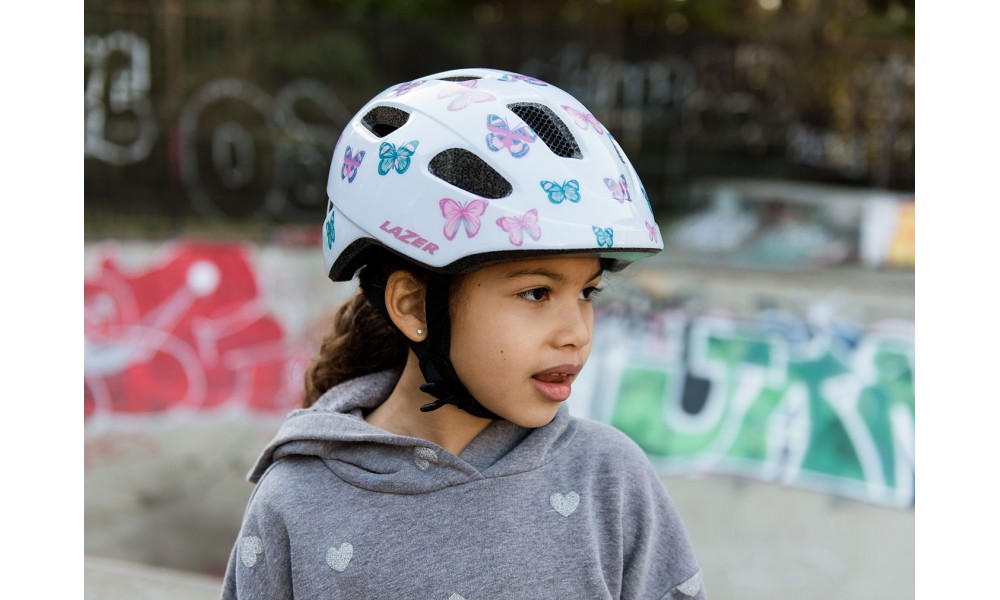 Kask rowerowy Lazer Nutz KinetiCore - różowy