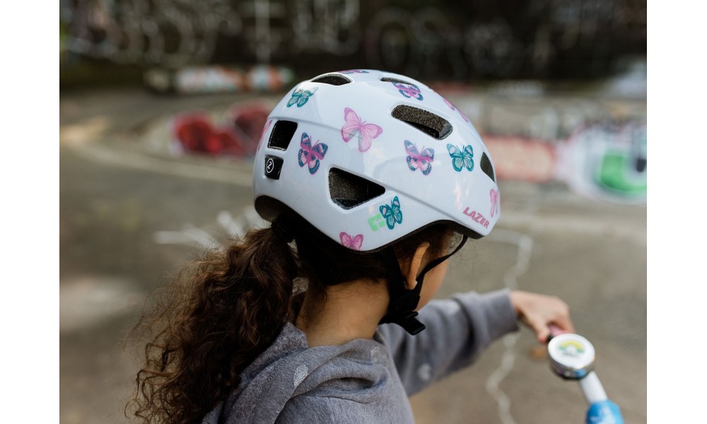 Kask rowerowy Lazer Nutz KinetiCore - różowy