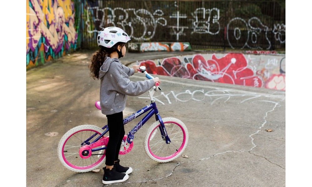 Kask rowerowy Lazer Nutz KinetiCore - różowy