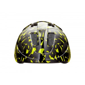 Kask rowerowy Lazer Nutz KinetiCore - czarno-żółty 2