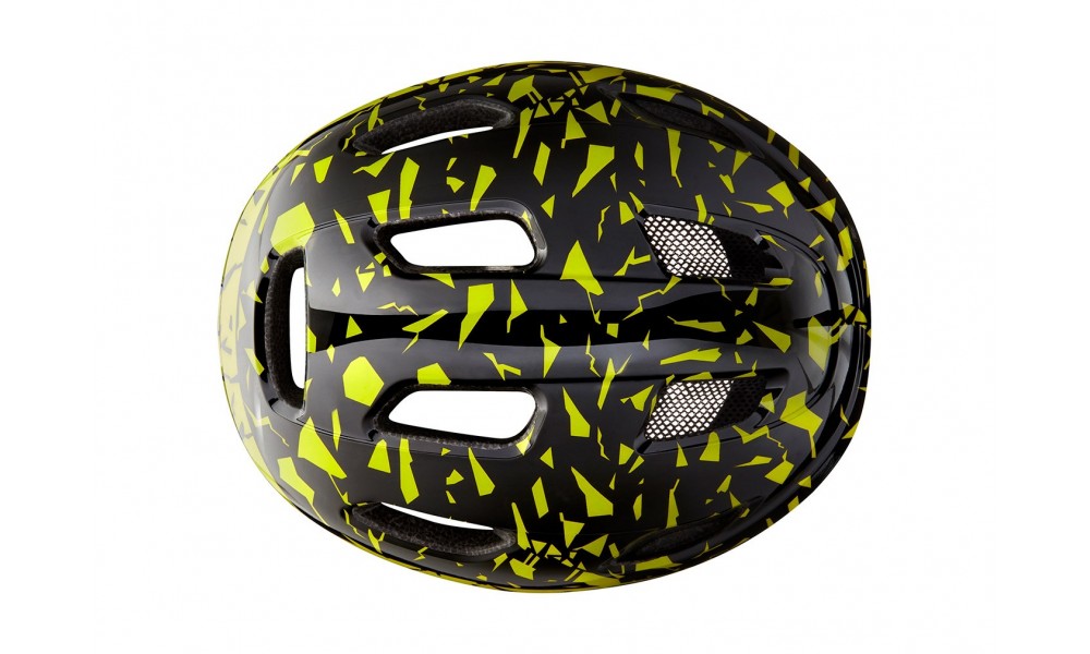 Kask rowerowy Lazer Nutz KinetiCore - czarno-żółty