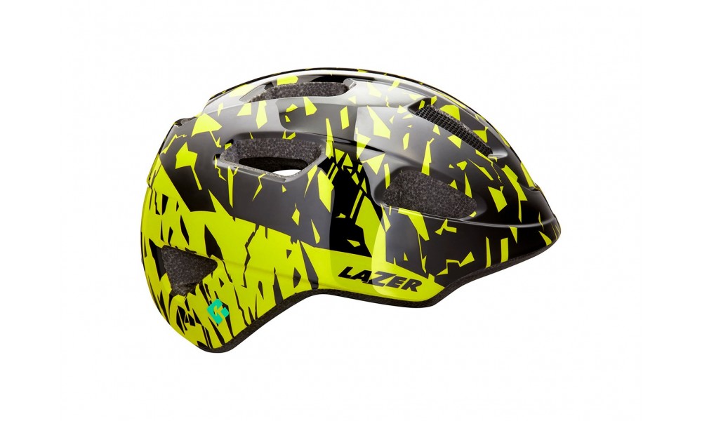 Kask rowerowy Lazer Nutz KinetiCore - czarno-żółty