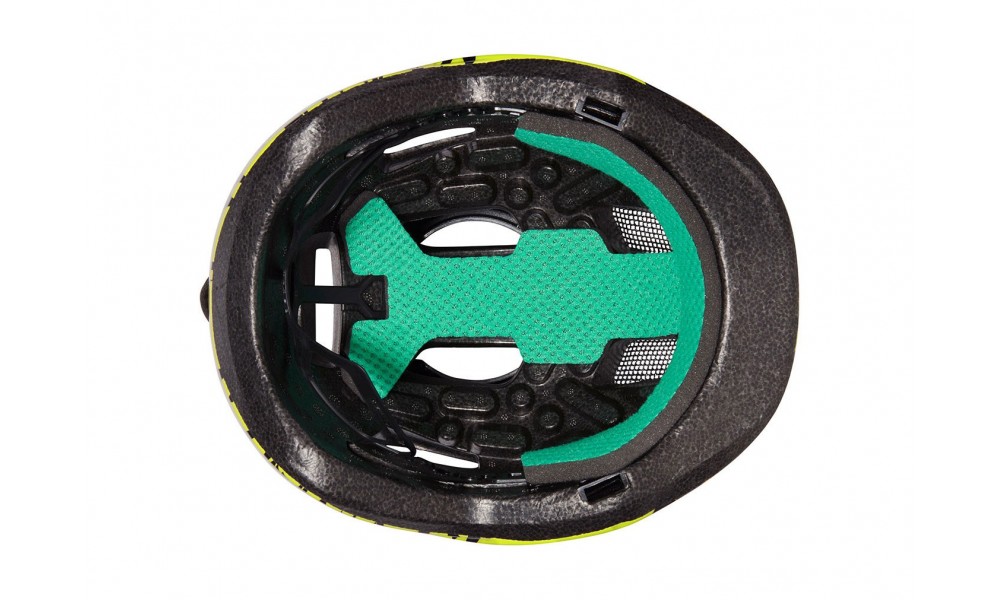 Kask rowerowy Lazer Nutz KinetiCore - czarno-żółty