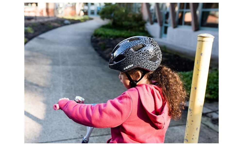 Kask rowerowy Lazer Nutz KinetiCore - czarno-szary