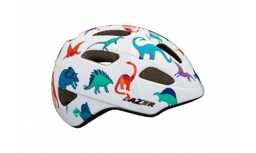 Kask rowerowy Lazer Pnut KinetiCore - szaro-zielony