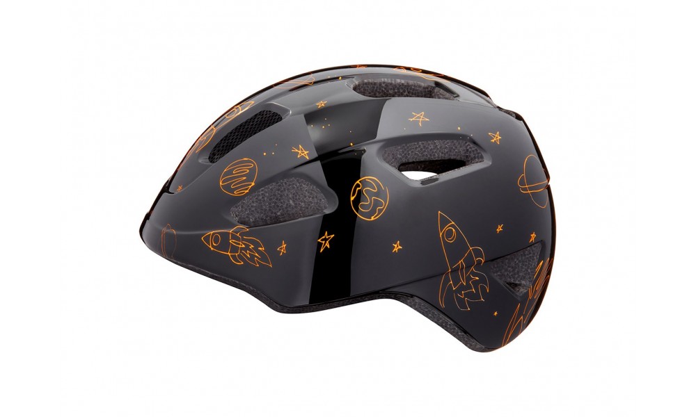 Kask rowerowy Lazer Pnut KinetiCore - czarny-brązowy