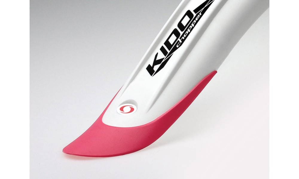 Błotnik Simpla KIDO SDS 20" - biało-różowy