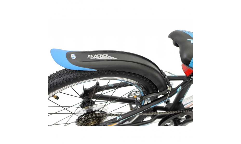 Błotnik Simpla KIDO SDS 20" - czarno-niebieski