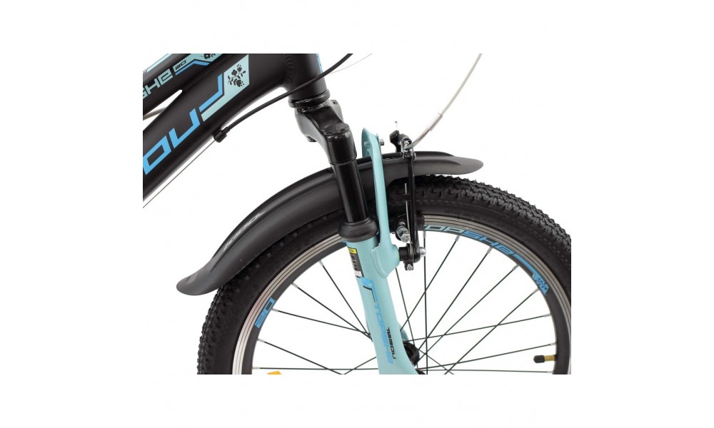 Błotnik Simpla KIDO SDS 20" - czarno-niebieski