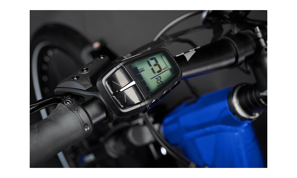 Rower trekkingowy elektryczny Haibike Trekking 4 Low - granatowy-czarny