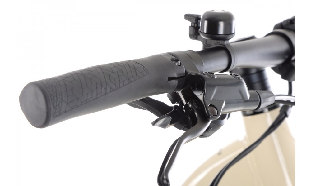 Rower trekkingowy elektryczny Haibike Trekking 4 Low - kremowy-biały