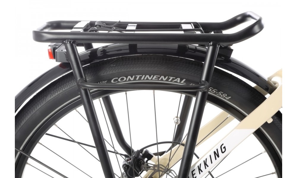 Rower trekkingowy elektryczny Haibike Trekking 4 Low - kremowy-biały