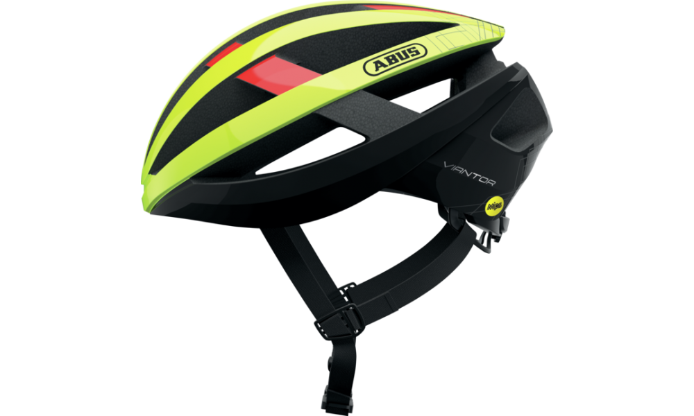 Kask rowerowy Abus Viantor Mips - żółty