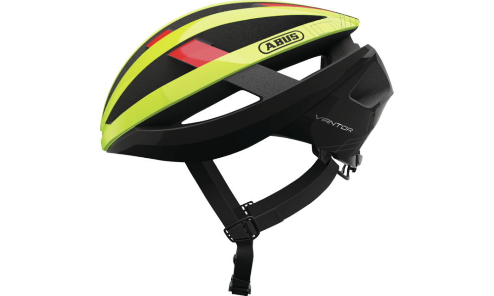 Kask rowerowy Abus Viantor - żółty