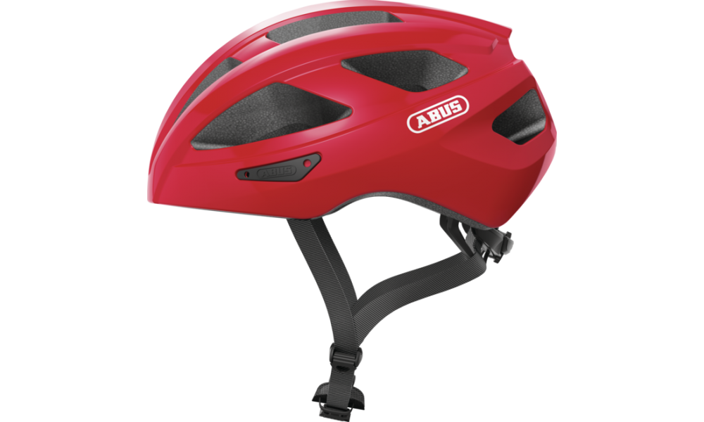 Kask rowerowy Abus Macator - czerwony