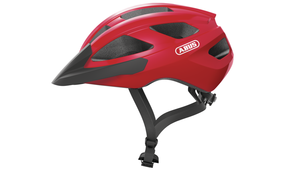 Kask rowerowy Abus Macator - czerwony