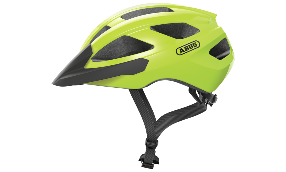 Kask rowerowy Abus Macator - żółty