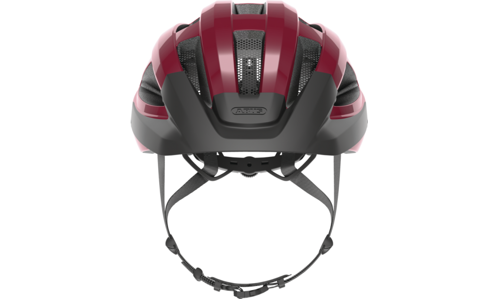 Kask rowerowy Abus Macator - bordowy