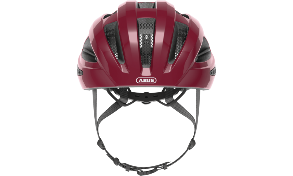 Kask rowerowy Abus Macator - bordowy