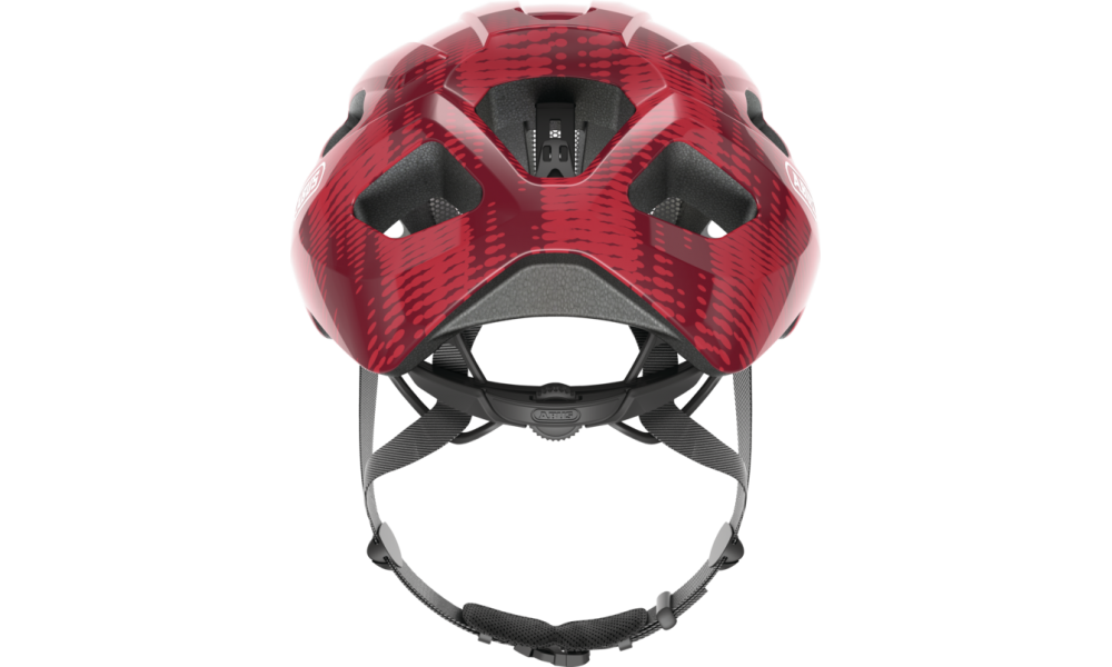 Kask rowerowy Abus Macator - bordowy