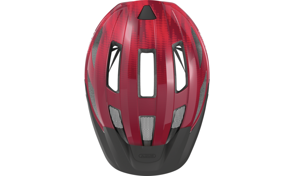 Kask rowerowy Abus Macator - bordowy