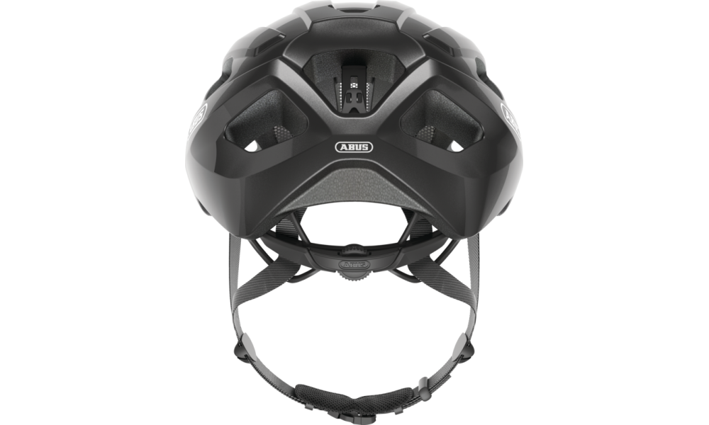 Kask rowerowy Abus Macator - tytanowy